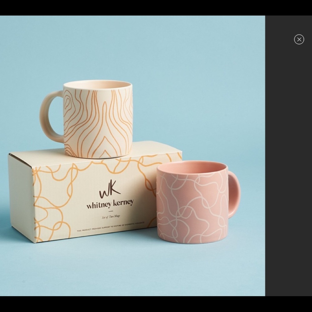 Whitney Kearney Set of Two Mugs